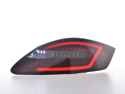 LED Rückleuchten Set Lightbar Porsche Boxster Typ 987 Bj. 04-09 rot/smoke