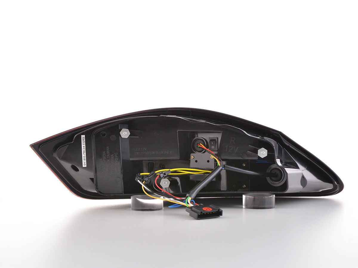 LED Rückleuchten Set Lightbar Porsche Boxster Typ 987 Bj. 04-09 rot/smoke