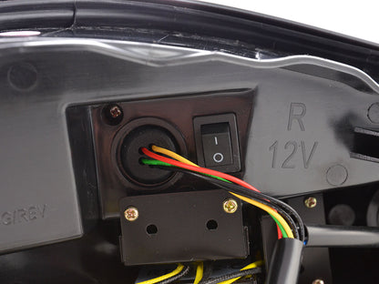 LED Rückleuchten Set Lightbar Porsche Boxster Typ 987 Bj. 04-09 rot/smoke