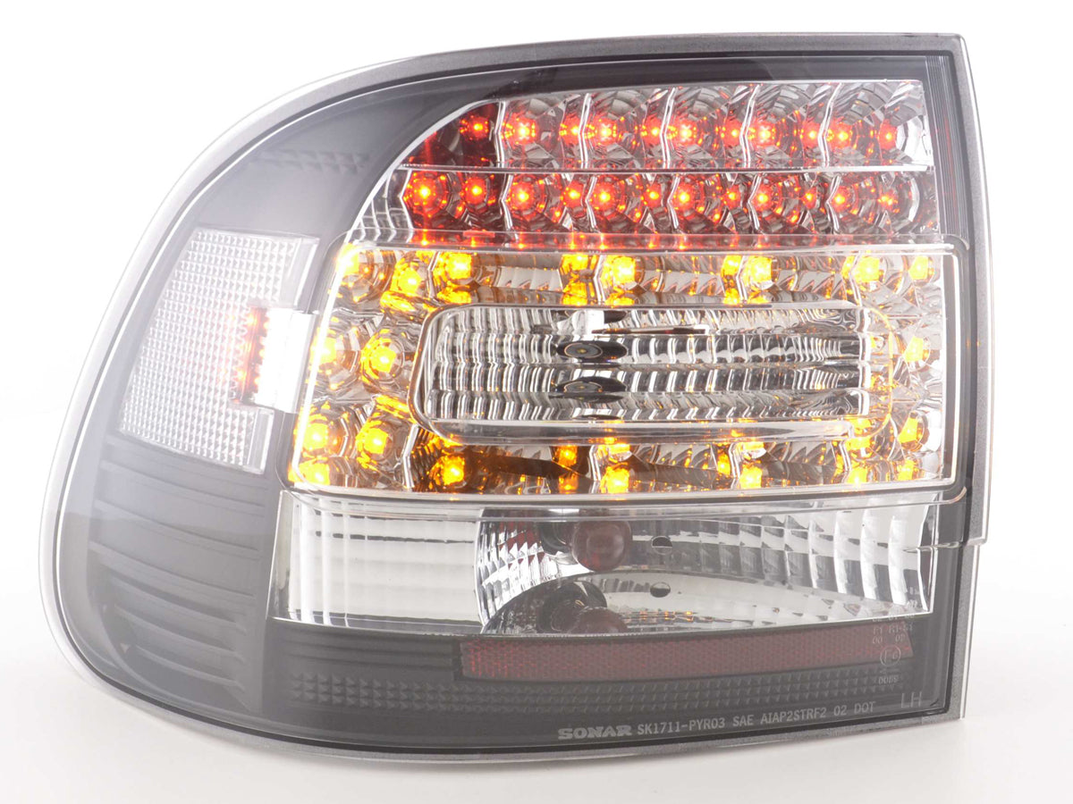 LED Rückleuchten Set Porsche Cayenne Typ 955 Bj. 02-06 schwarz