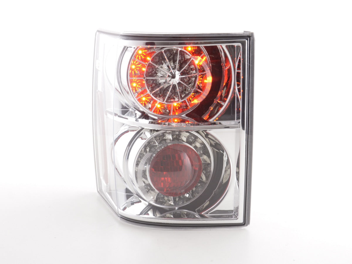 LED Rückleuchten Set Land Rover Range Rover Bj. 02-05 chrom mit Led Blinker