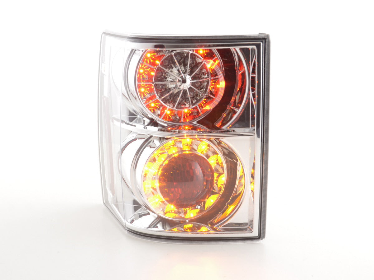 LED Rückleuchten Set Land Rover Range Rover Bj. 02-05 chrom mit Led Blinker