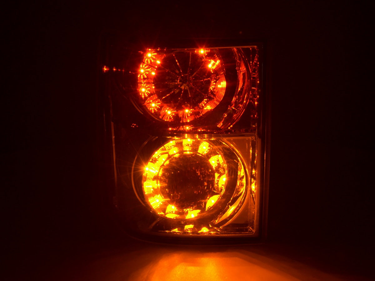 LED Rückleuchten Set Land Rover Range Rover Bj. 02-05 chrom mit Led Blinker