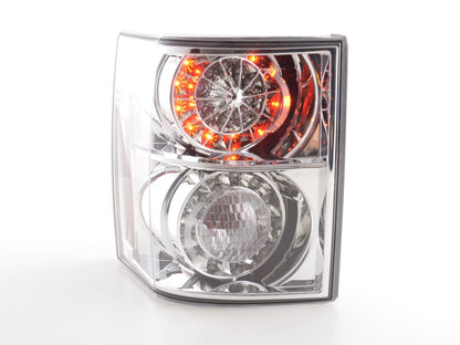 LED Rückleuchten Set Land Rover Range Rover Bj. 02-05 chrom mit Led Blinker