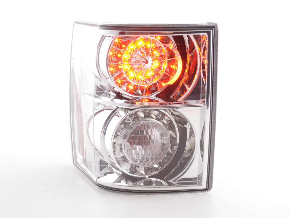 LED Rückleuchten Set Land Rover Range Rover Bj. 02-05 chrom mit Led Blinker