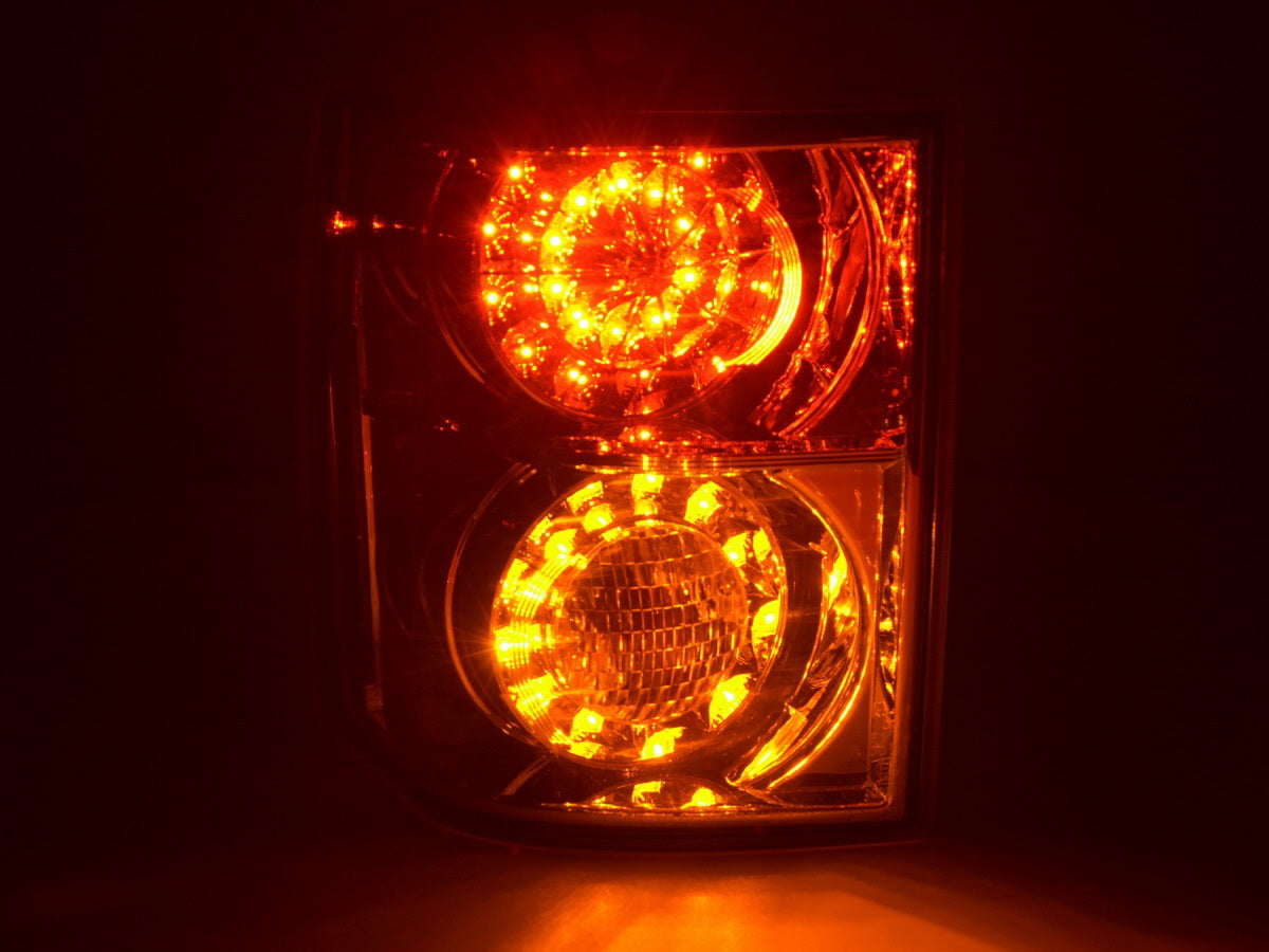 LED Rückleuchten Set Land Rover Range Rover Bj. 02-05 chrom mit Led Blinker