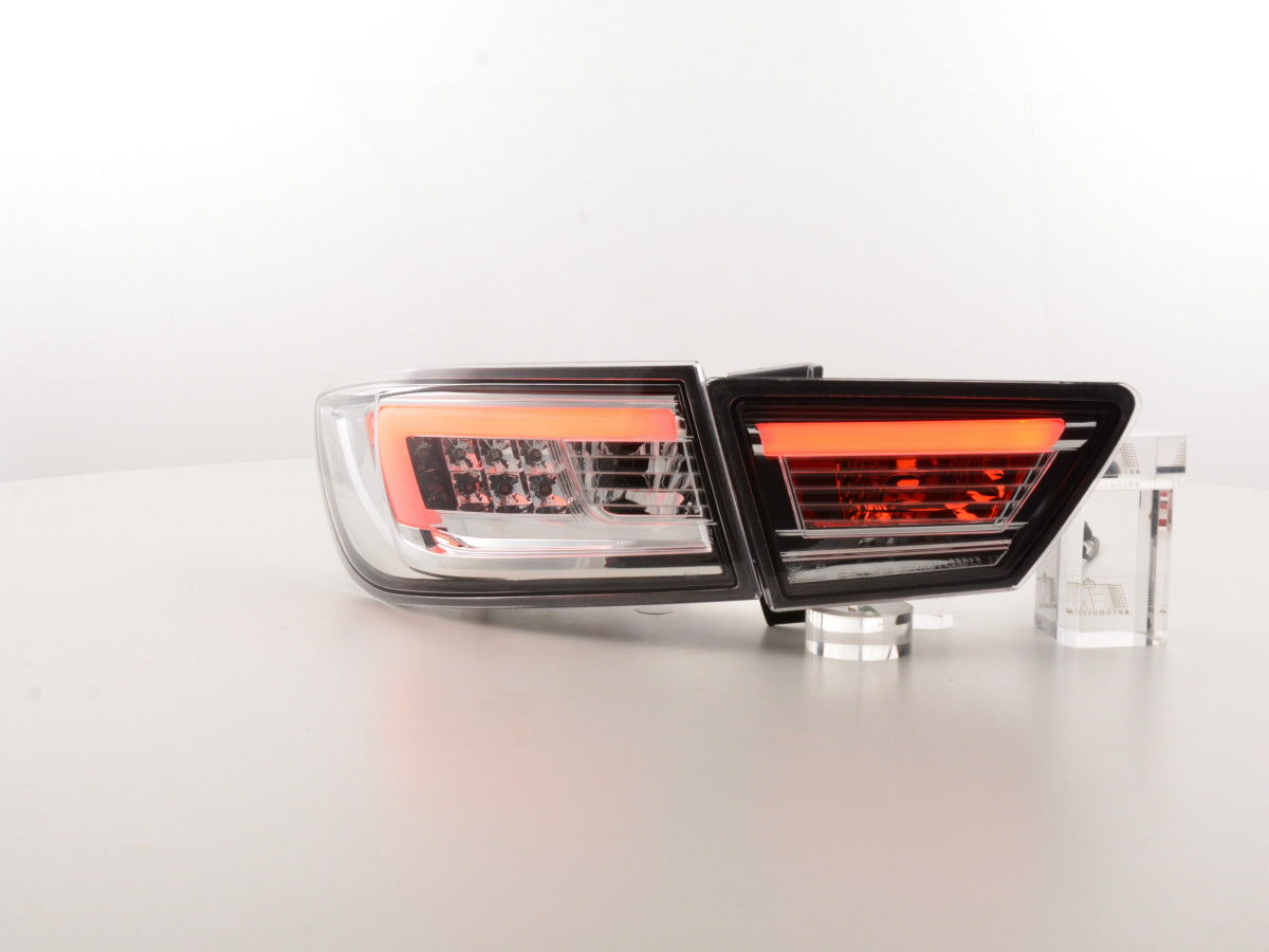 LED Rückleuchten Set Renault Clio 4 (X98) Bj. ab 2012 chrom