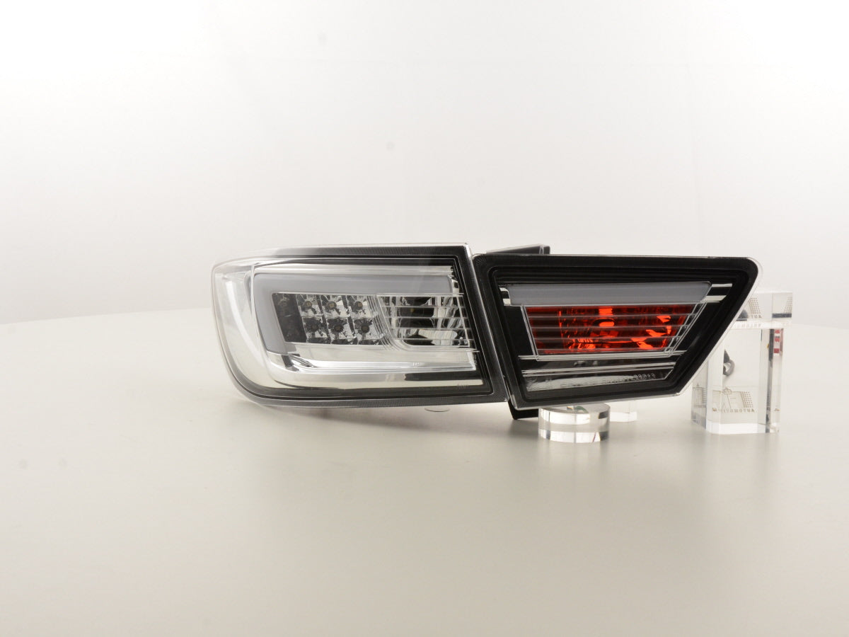 LED Rückleuchten Set Renault Clio 4 (X98) Bj. ab 2012 chrom