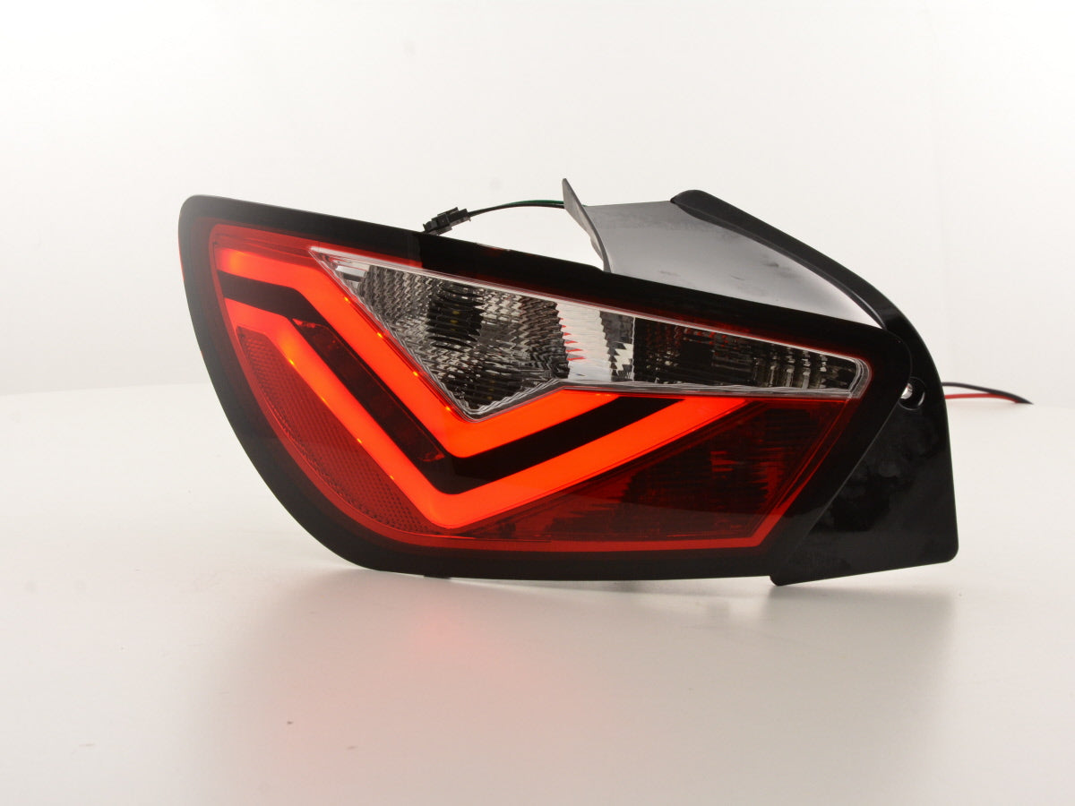 LED Rückleuchten Set Seat Ibiza 6J 3-Türer Bj. 08-17 rot/klar