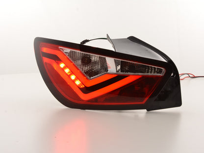 LED Rückleuchten Set Seat Ibiza 6J 3-Türer Bj. 08-17 rot/klar