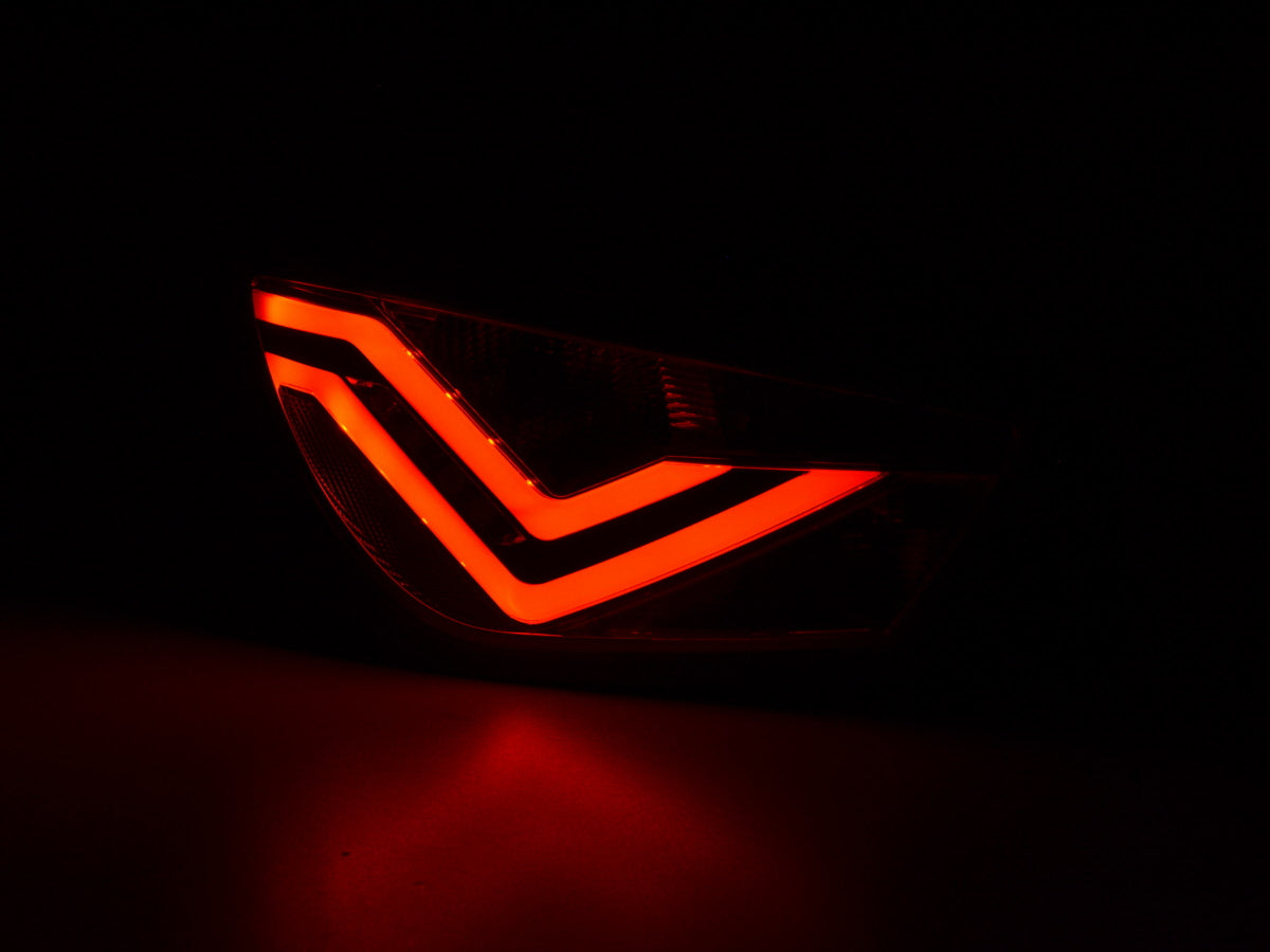 LED Rückleuchten Set Seat Ibiza 6J 3-Türer Bj. 08-17 rot/klar