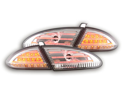 LED Rückleuchten Set Seat Leon Typ 1P  05-09 chrom