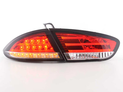 LED Rückleuchten Set Seat Leon Typ 1P Bj. 09-12 rot/klar