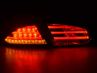 LED Rückleuchten Set Seat Leon Typ 1P Bj. 09-12 rot/klar