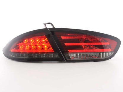 LED Rückleuchten Set Seat Leon Typ 1P Bj. 09-12 rot/schwarz