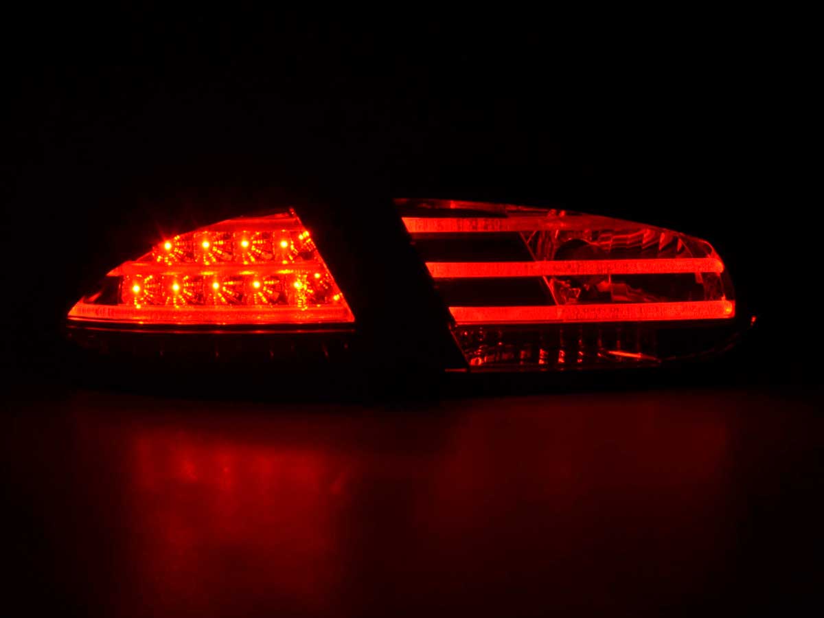 LED Rückleuchten Set Seat Leon Typ 1P Bj. 09-12 rot/schwarz