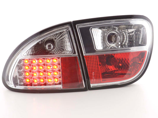 LED Rückleuchten Set Seat Leon Typ 1M Bj. 1997-2005 chrom