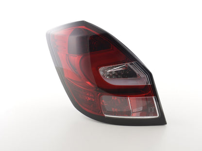 LED Rückleuchten Set Skoda Fabia 5-türig Bj. ab 2007 klar/rot