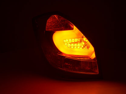 LED Rückleuchten Set Skoda Fabia 5J 5-trg. Bj. 07-10 chrom