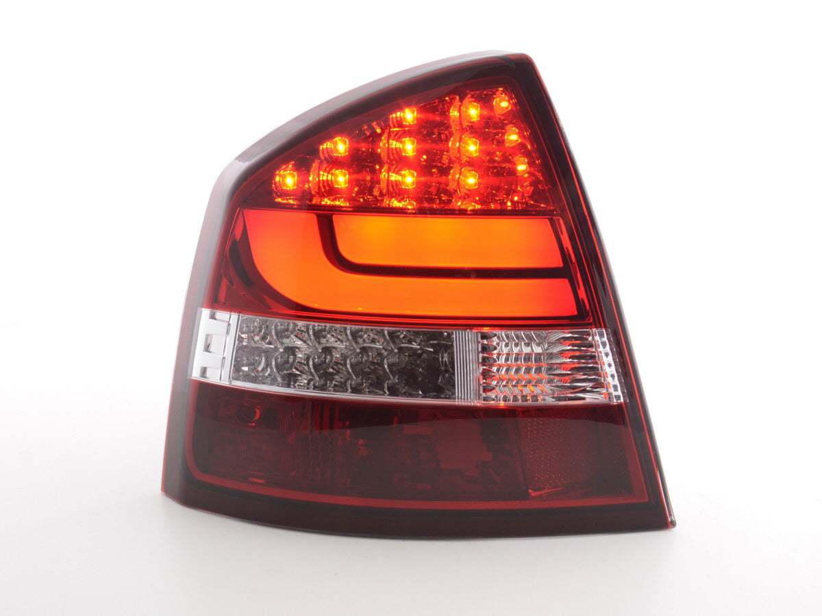 LED Rückleuchten Set Skoda Octavia 1Z Limo Bj. 05-12 rot/klar