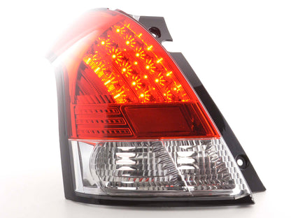 LED Rückleuchten Set Suzuki Swift Typ MZ Bj. 05- klar/rot