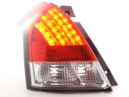 LED Rückleuchten Set Suzuki Swift Typ MZ Bj. 05- klar/rot
