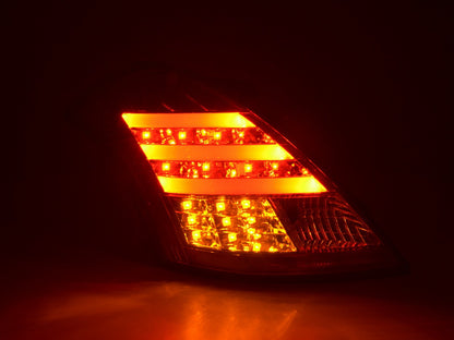 LED Rückleuchten Set Suzuki Swift Sport Bj. 11-13 chrom
