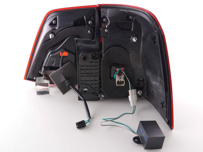 LED Rückleuchten Set Toyota Land Cruiser Typ FJ200 Bj. 07-08 chrom