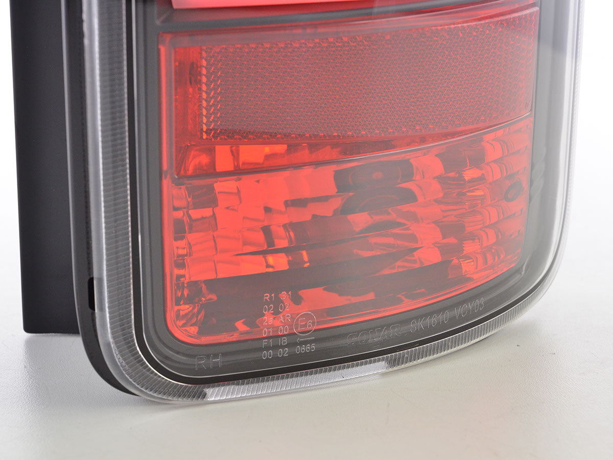 LED Rückleuchten Set Lightbar VW Caddy 2K Bj. 03-15 schwarz