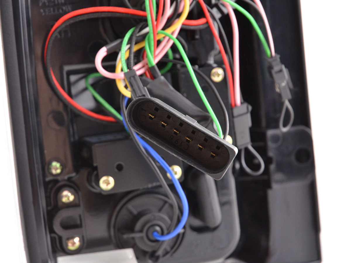 LED Rückleuchten Set Lightbar VW Caddy 2K Bj. 03-15 schwarz