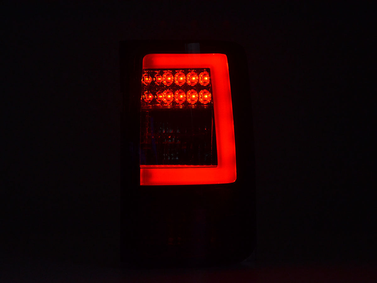 LED Rückleuchten Set Lightbar VW Caddy (2K)  03-15 rot/smoke