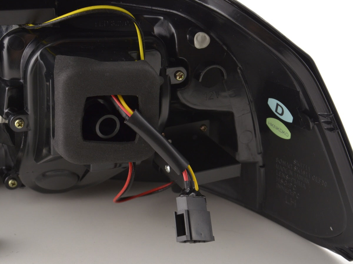 LED Rückleuchten Set VW Golf 6 (1K) Bj. 08-13 rot/schwarz