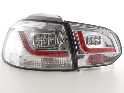 LED Rückleuchten Set VW Golf 6 Typ 1K Bj. 2008-2012 chrom