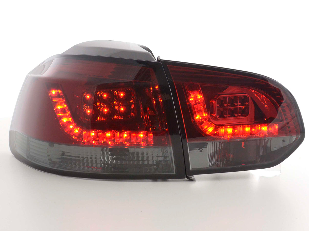 LED Rückleuchten Set VW Golf 6 Typ 1K  2008-2012 rot/schwarz