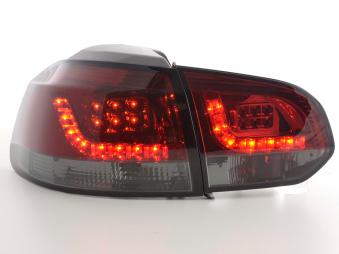 LED Rückleuchten Set VW Golf 6 Typ 1K  2008-2012 rot/schwarz