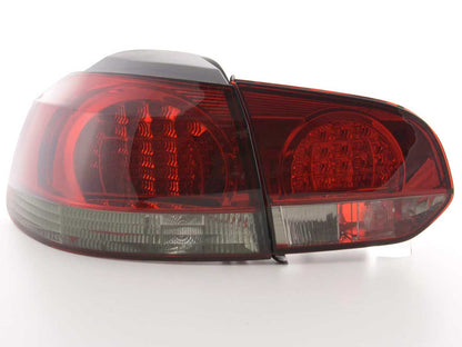LED Rückleuchten Set VW Golf 6 Typ 1K Bj. 08- schwarz/rot