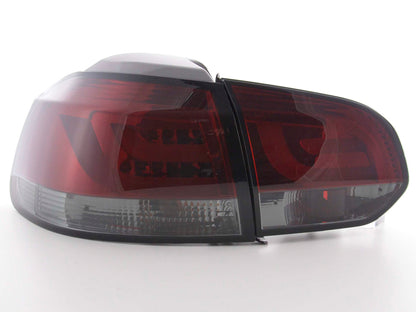 LED Rückleuchten Set VW Golf 6 Typ 1K Bj. 2008-2012 rot/schwarz