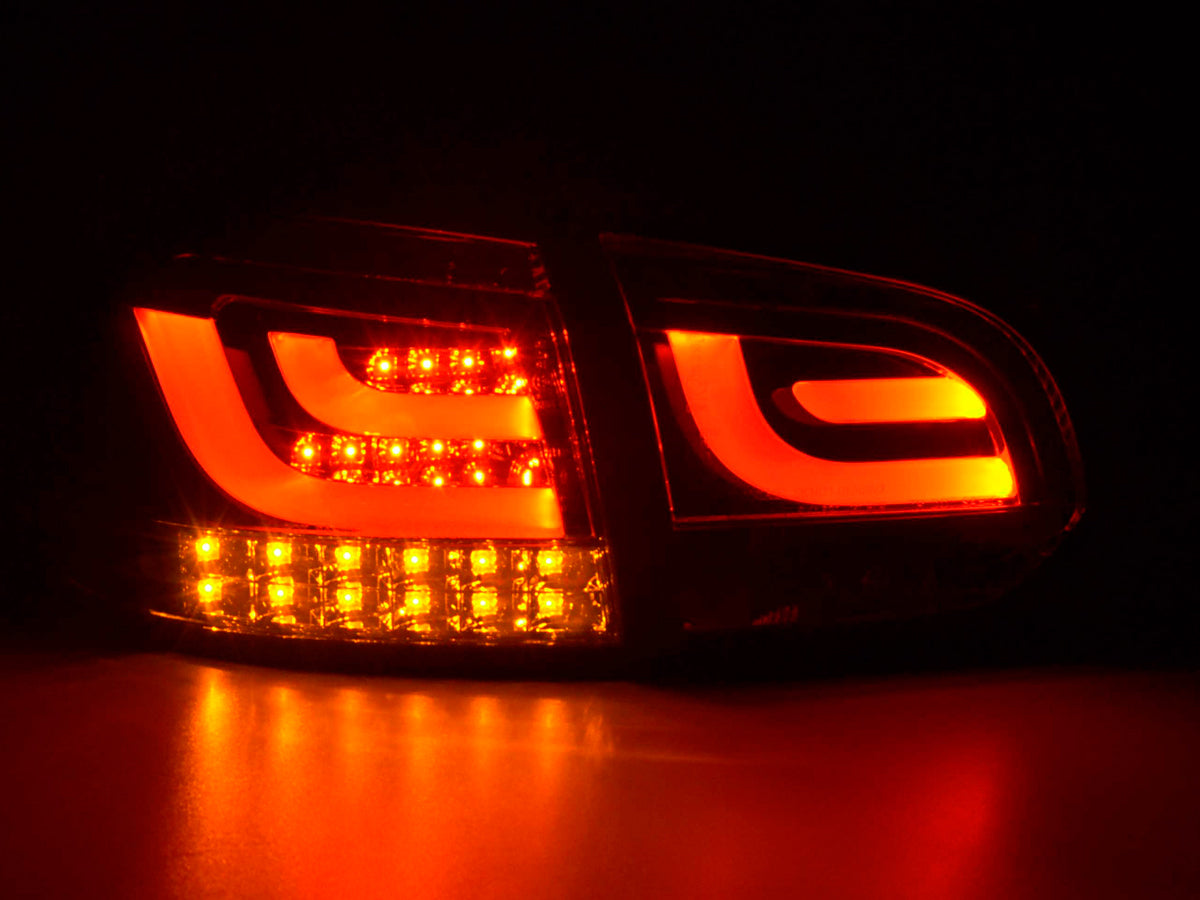 LED Rückleuchten Set VW Golf 6 Typ 1K Bj. 2008-2012 schwarz mit Led Blinker