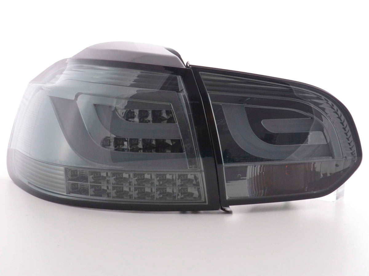 LED Rückleuchten Set VW Golf 6 Typ 1K Bj. 2008-2012 schwarz mit Led Blinker