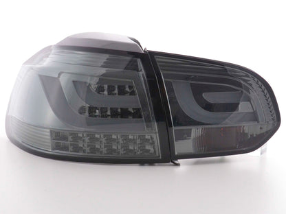 LED Rückleuchten Set VW Golf 6 Typ 1K Bj. 2008-2012 schwarz mit Led Blinker