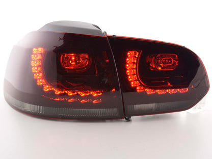 LED Rückleuchten Set VW Golf 6 Typ 1K  2008-2012 rot/schwarz GTI-Look