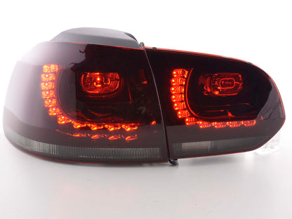 LED Rückleuchten Set VW Golf 6 Typ 1K  2008-2012 rot/schwarz GTI-Look