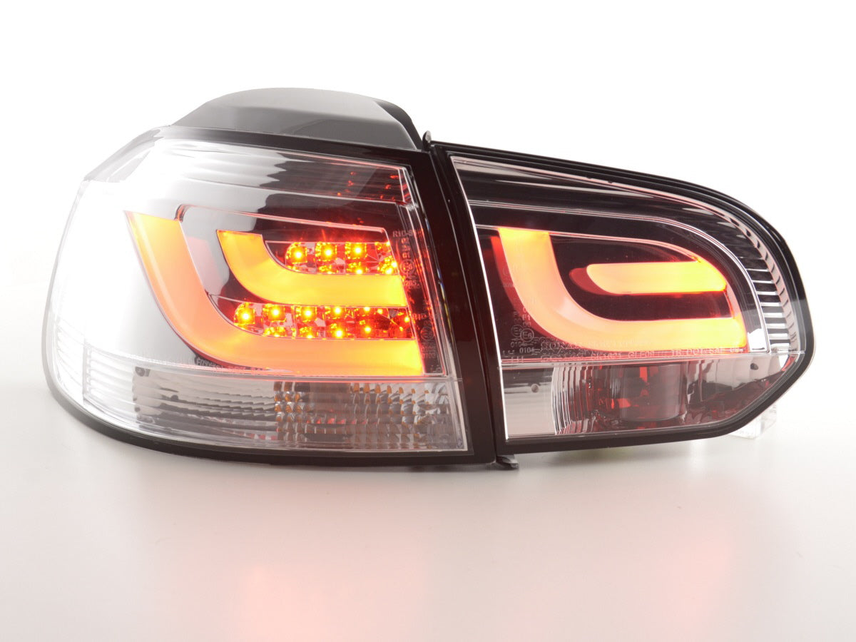 LED Rückleuchten Set VW Golf 6 Typ 1K Bj. 2008-2012 chrom