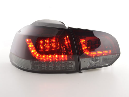 LED Rückleuchten Set VW Golf 6 Typ 1K Bj. 2008-2012 rot/schwarz mit Led Blinker für Rechtslenker