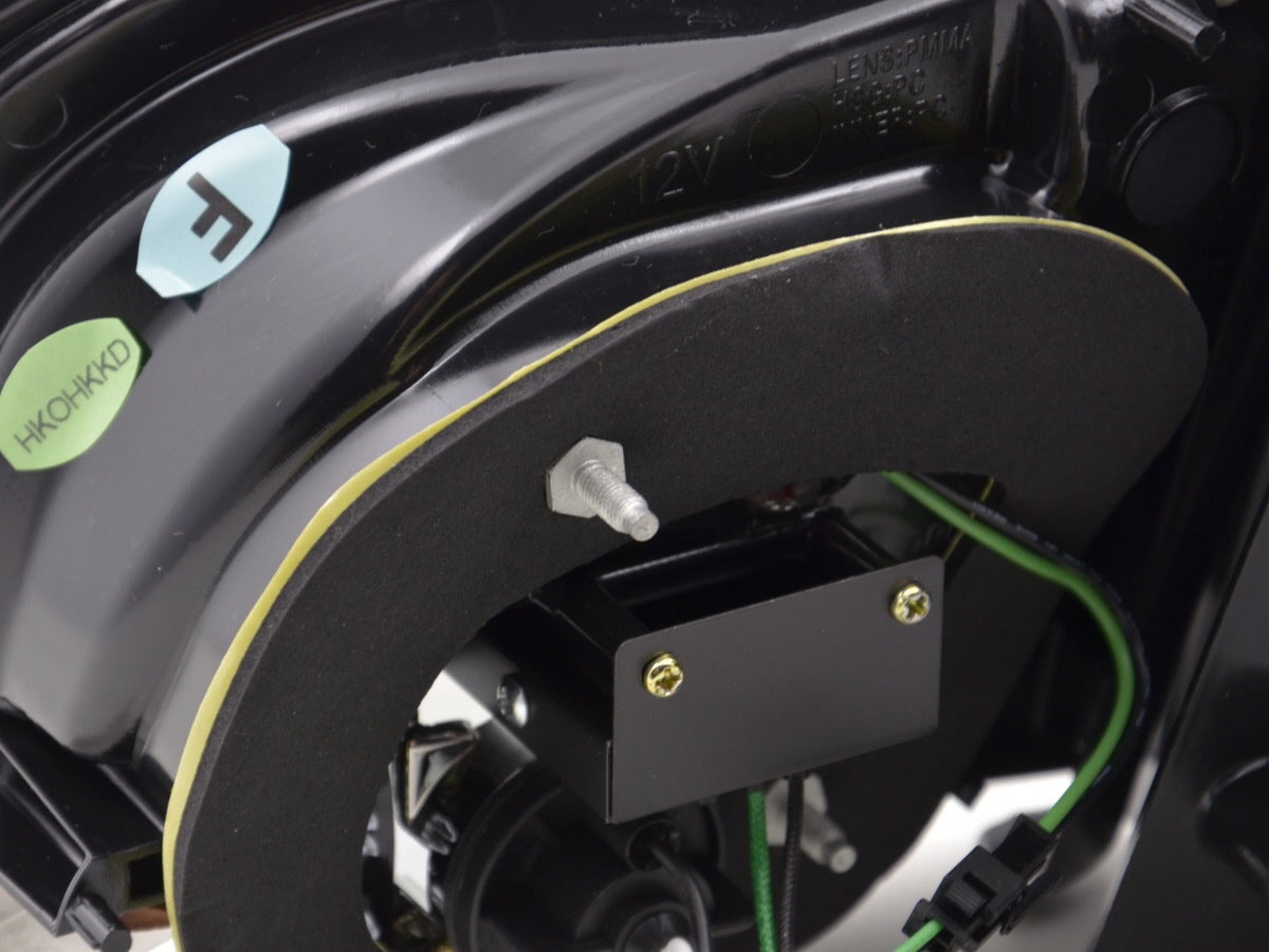 LED Rückleuchten Set VW Golf 6 Typ 1K Bj. 2008-2012 schwarz mit Led Blinker für Rechtslenker