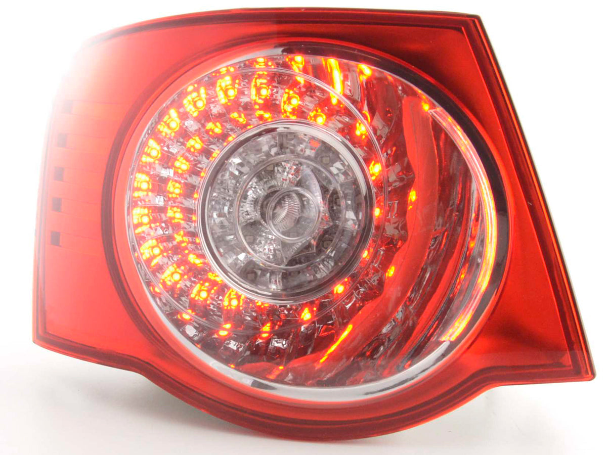 Verschleißteile Rückleuchte links VW Jetta 5 Typ 1KM Bj. 05- klar/rot