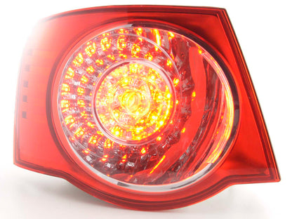 Verschleißteile Rückleuchte links VW Jetta 5 Typ 1KM Bj. 05- klar/rot