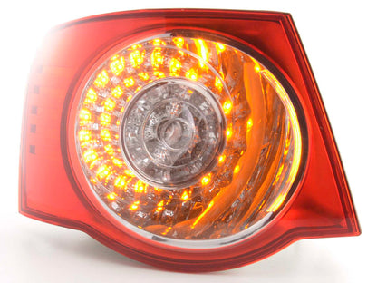 Verschleißteile Rückleuchte links VW Jetta 5 Typ 1KM Bj. 05- klar/rot