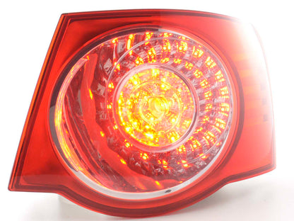 Zubehör Rückleuchte rechts VW Jetta 5 Typ 1KM Bj. 05- klar/rot