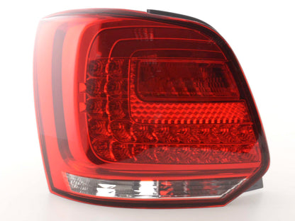 LED Rückleuchten Set VW Polo 6R Bj. ab 2009 klar/rot